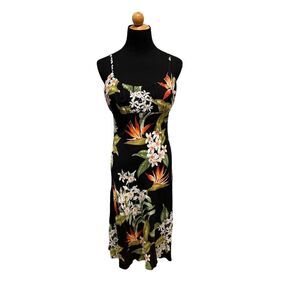 ALOHA HUT HAWAII MIDI DRESS SIZE LARGE